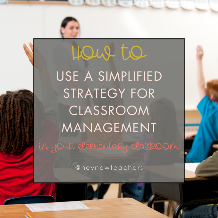 How to Use a Classroom Expectations Poster to Set Your Students Up for ...