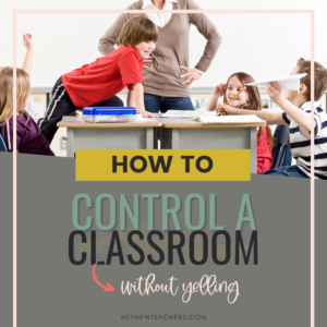 Teacher figuring out how to control a noisy classroom without yelling.