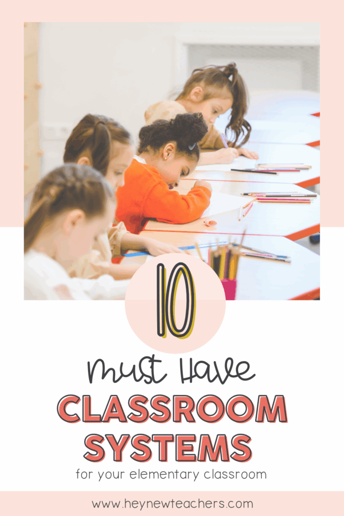 Picture of kids working in a classroom system.