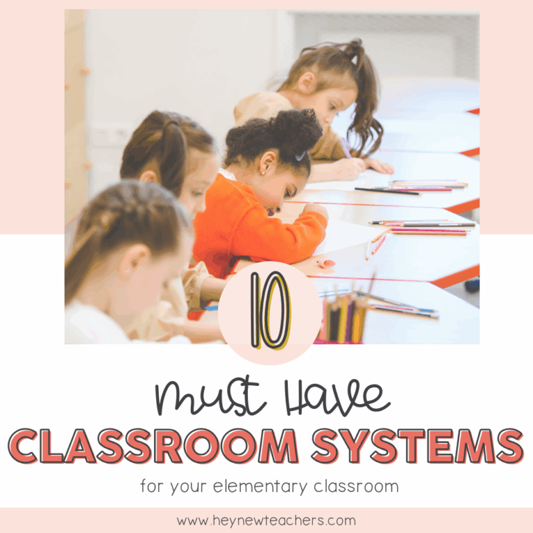 10 Classroom Routines to Teach on the First Day of School - Hey New ...