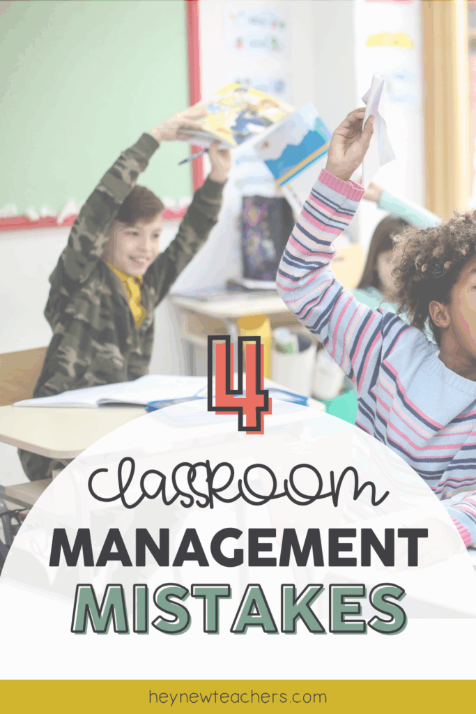 Picture of out of control classroom.