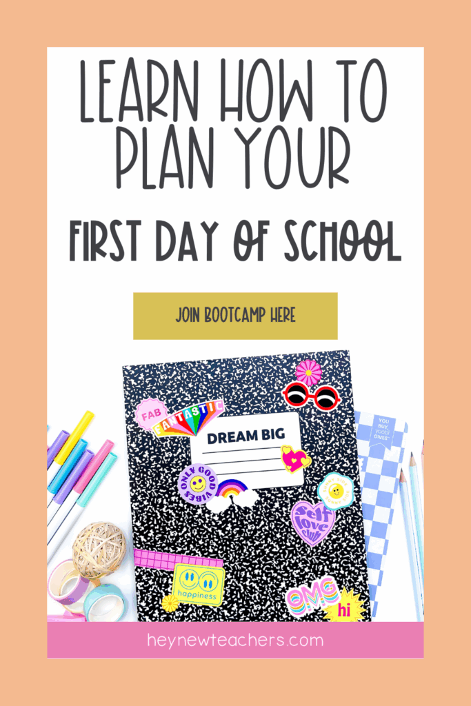 Picture of vibrant school supplies.